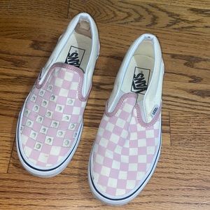 Van Square Design Size 7 Womens White&Purple